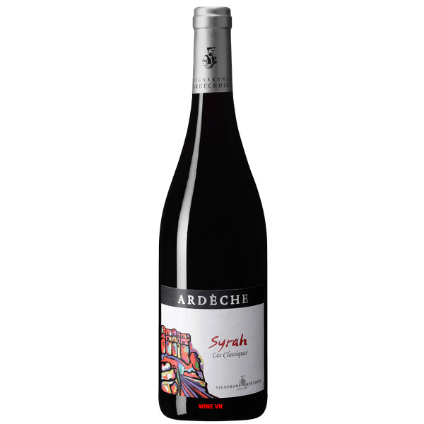 Rượu Vang Vignerons Ardechois Ardeche Syrah