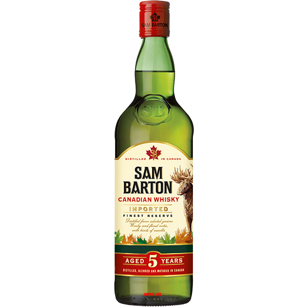 Rượu Sam Barton Canadian Whisky 5 Years