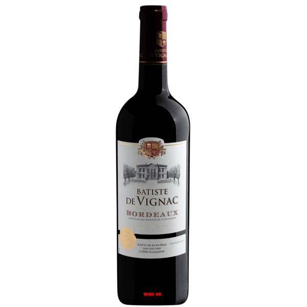 Rượu Vang Batiste De Vignac Bordeaux