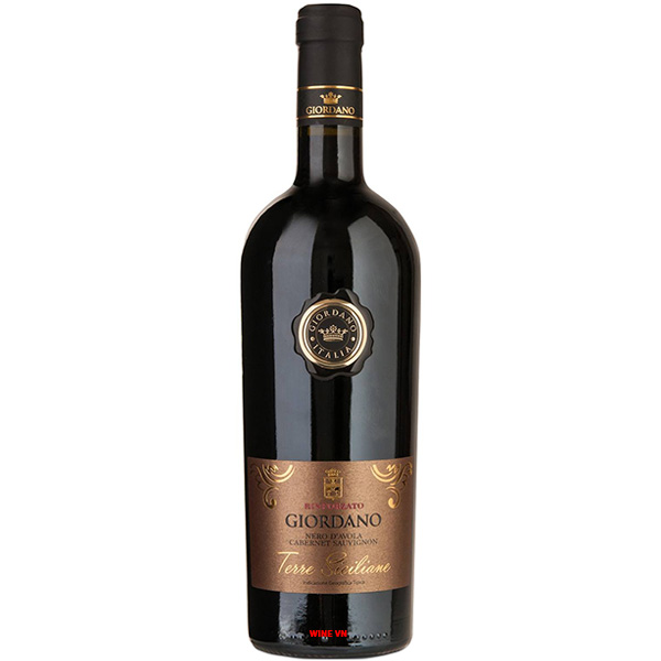 Rượu Vang Rinforzato Giordano Terre Siciliane