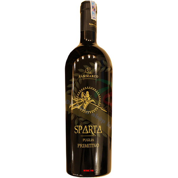 Rượu Vang Sparta Puglia Primitivo