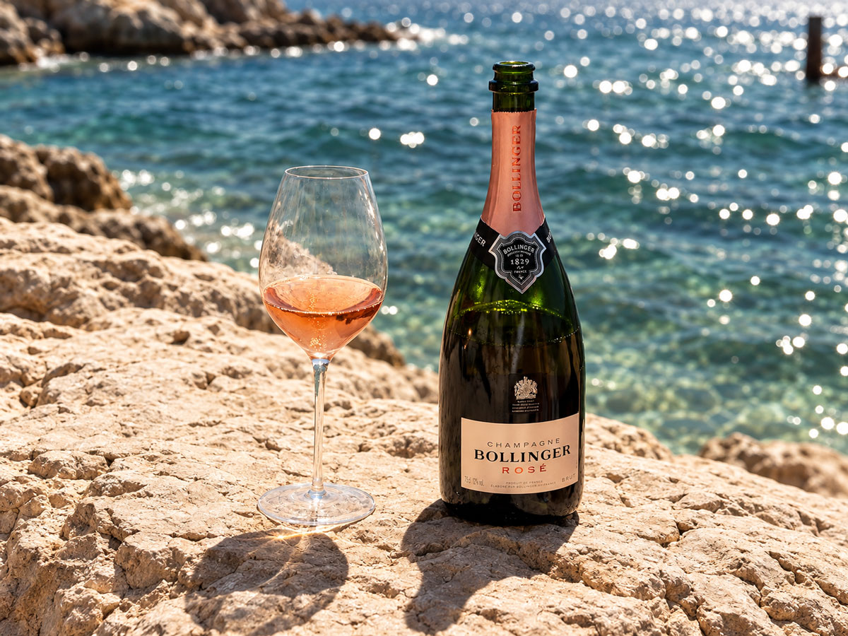 Hương vị Champagne Bollinger Rose