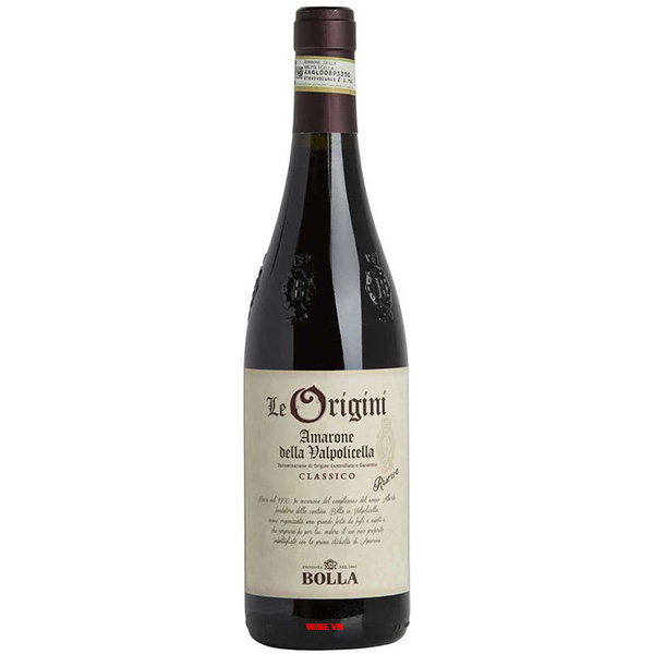 Rượu Vang Bolla Le Origini Amarone Della Valpolicella