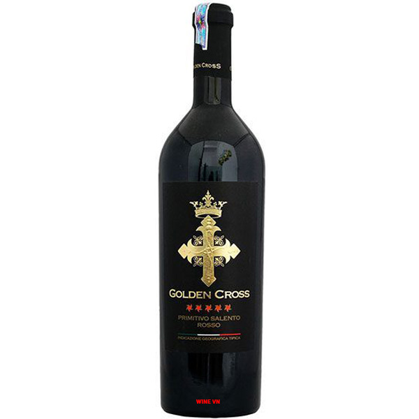 Rượu Vang Golden Cross Primitivo Salento Rosso