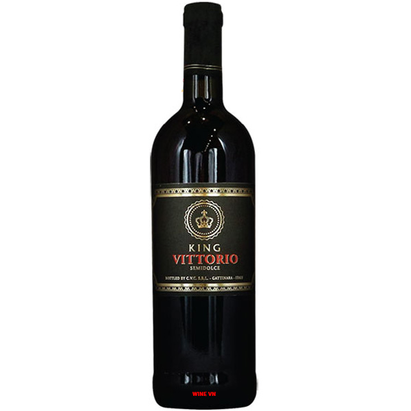 Rượu Vang King Vittorio Semi Dolcer