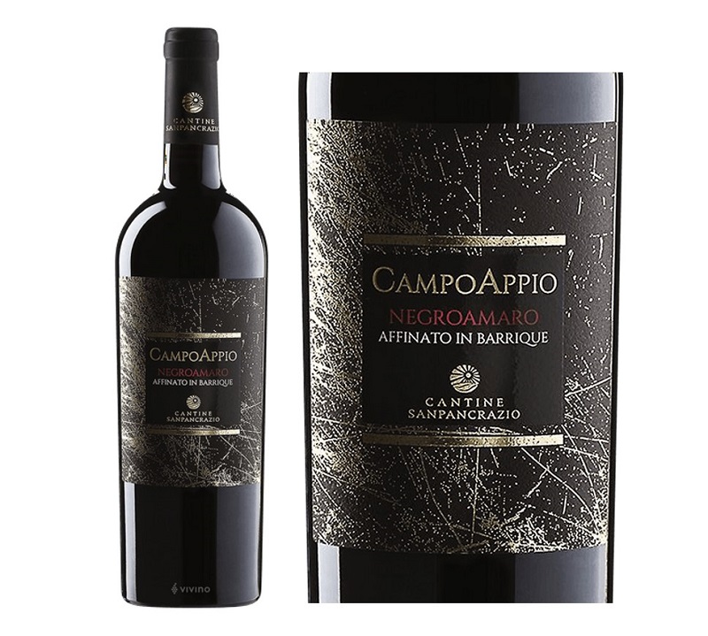 rượu Vang Ý Campo Appio Negroamaro
