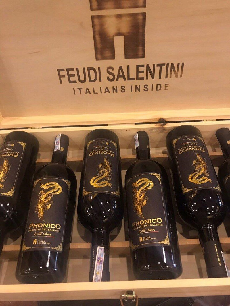 Rượu Vang Ý Phonico Primitivo Del Salento