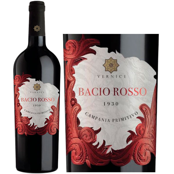 Rượu Vang Vernice Bacio Rosso Primitivo