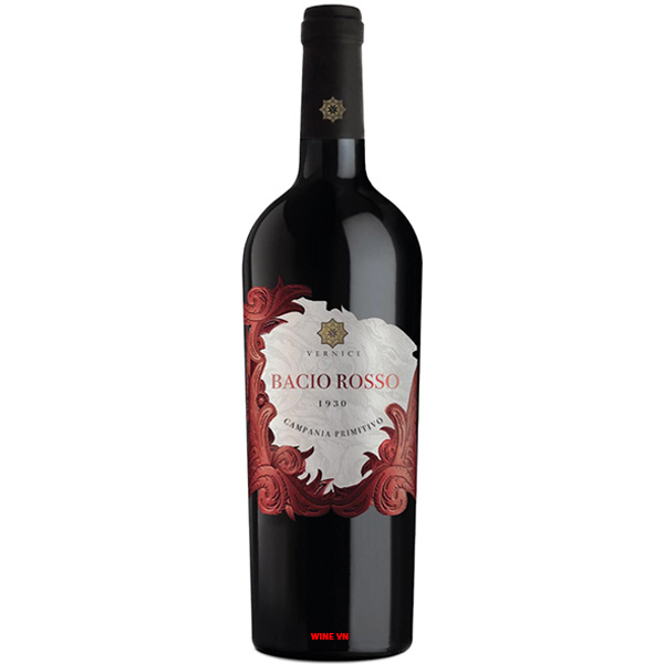 Rượu Vang Vernice Bacio Rosso Primitivo
