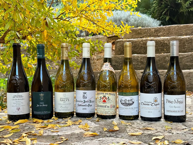 Rượu Vang trắng Chateauneuf Du Pape