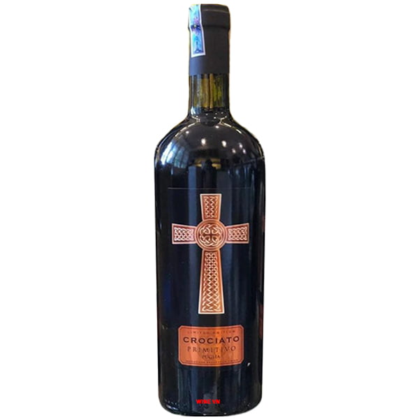 Rượu Vang Thánh Giá Crociato Primitivo 18 Độ