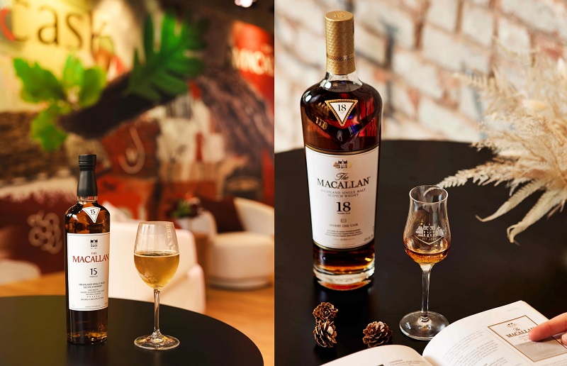 Uống rượu Macallan