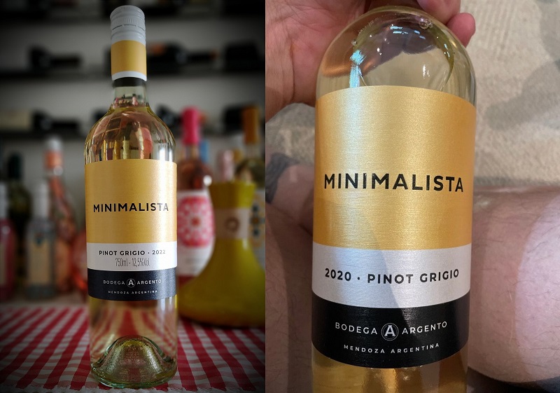 Rượu Vang Bodega Argento Minimalista Pinot Grigio
