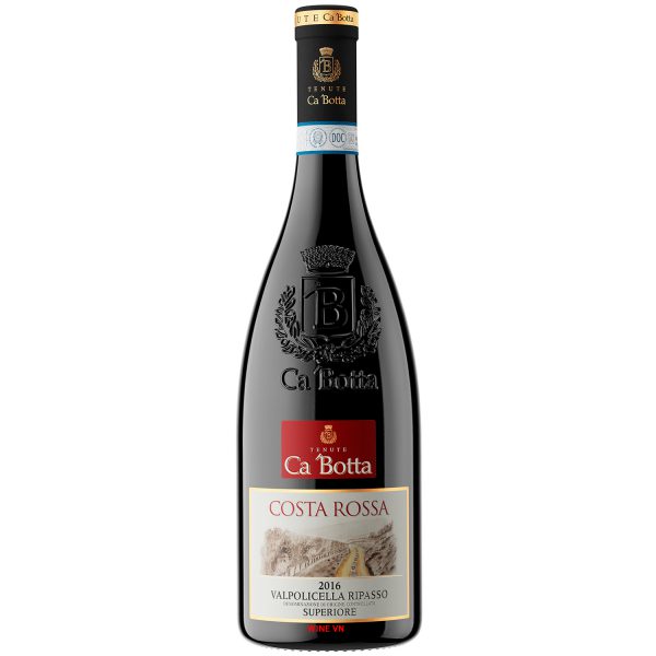 Rượu Vang Ca' Botta Costa Rossa Valpolicella Ripasso