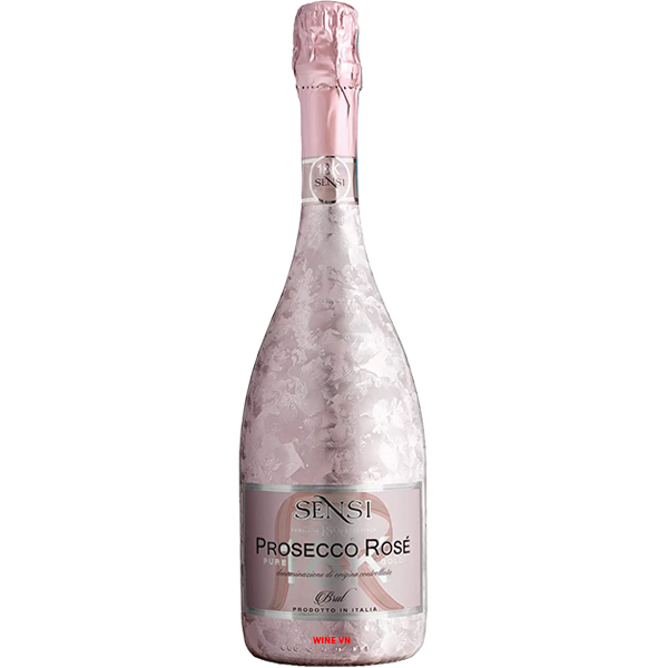 Rượu Vang Sensi 18K Prosecco Rose