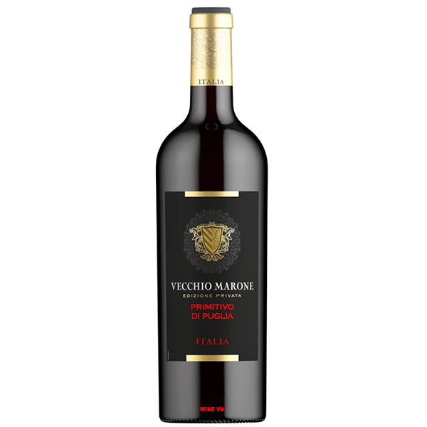 Rượu Vang Vecchio Marone Primitivo Di Puglia