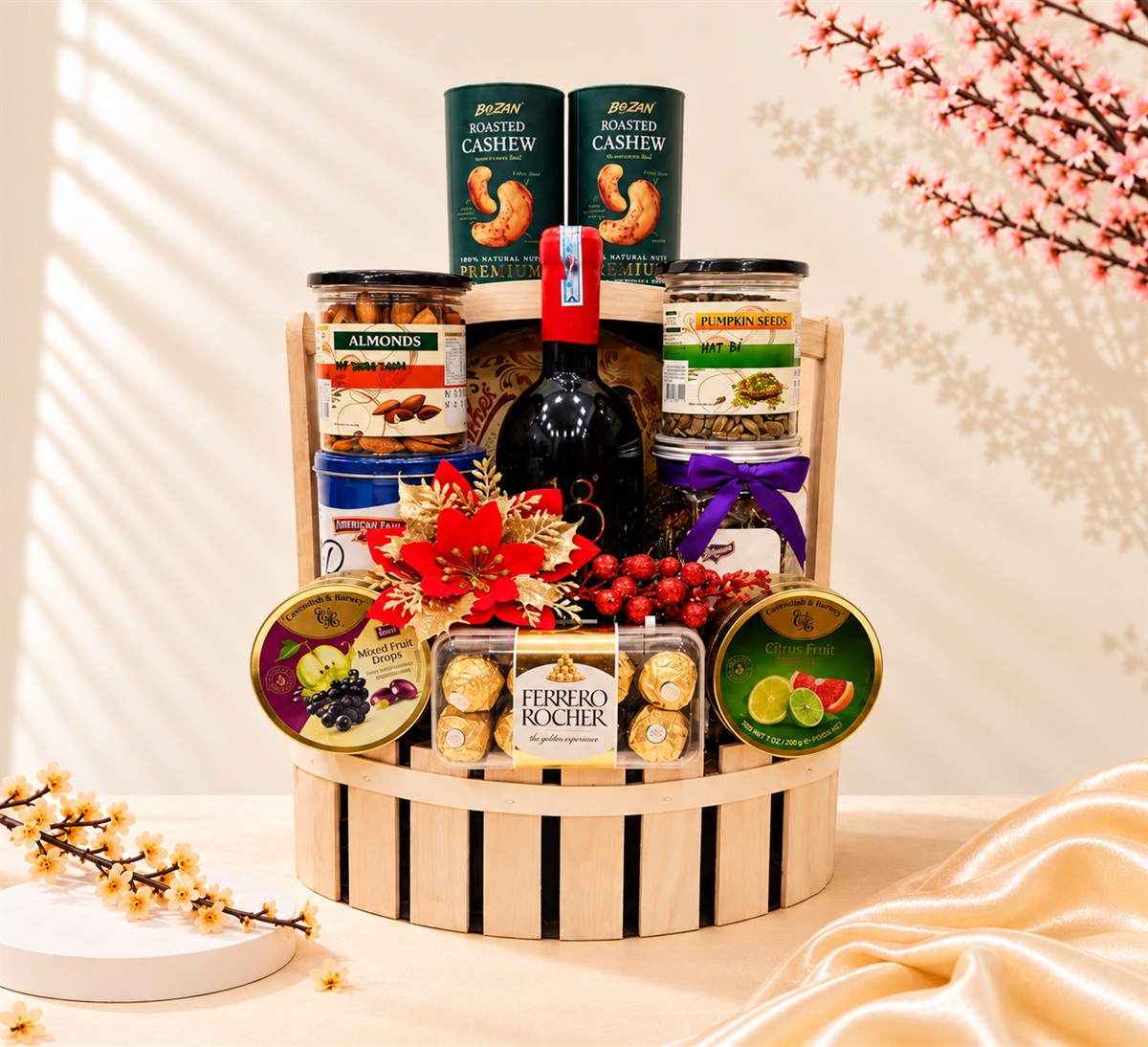 Giỏ Quà Tết VIP Quý Mão