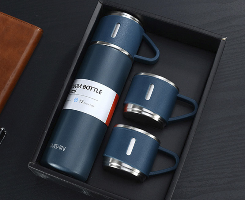 Giftset bình giữ nhiệt và cốc tặng khách hàng