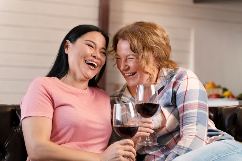 rượu vang đỏ làm giảm căng thẳng