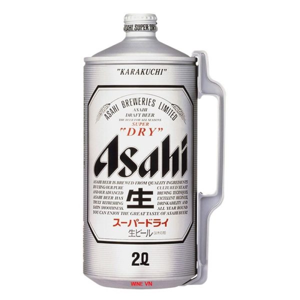 Bia Asahi Karakuchi bom 2L