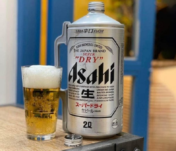 Bia Nhật Bản Asahi Karakuchi bom 2L