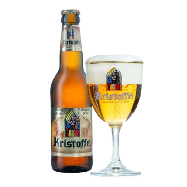 Bia Bỉ Kristoffel vàng – Thùng 24 chai 330ml