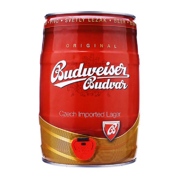 Bia Bom Budweiser Budvar Original 5L