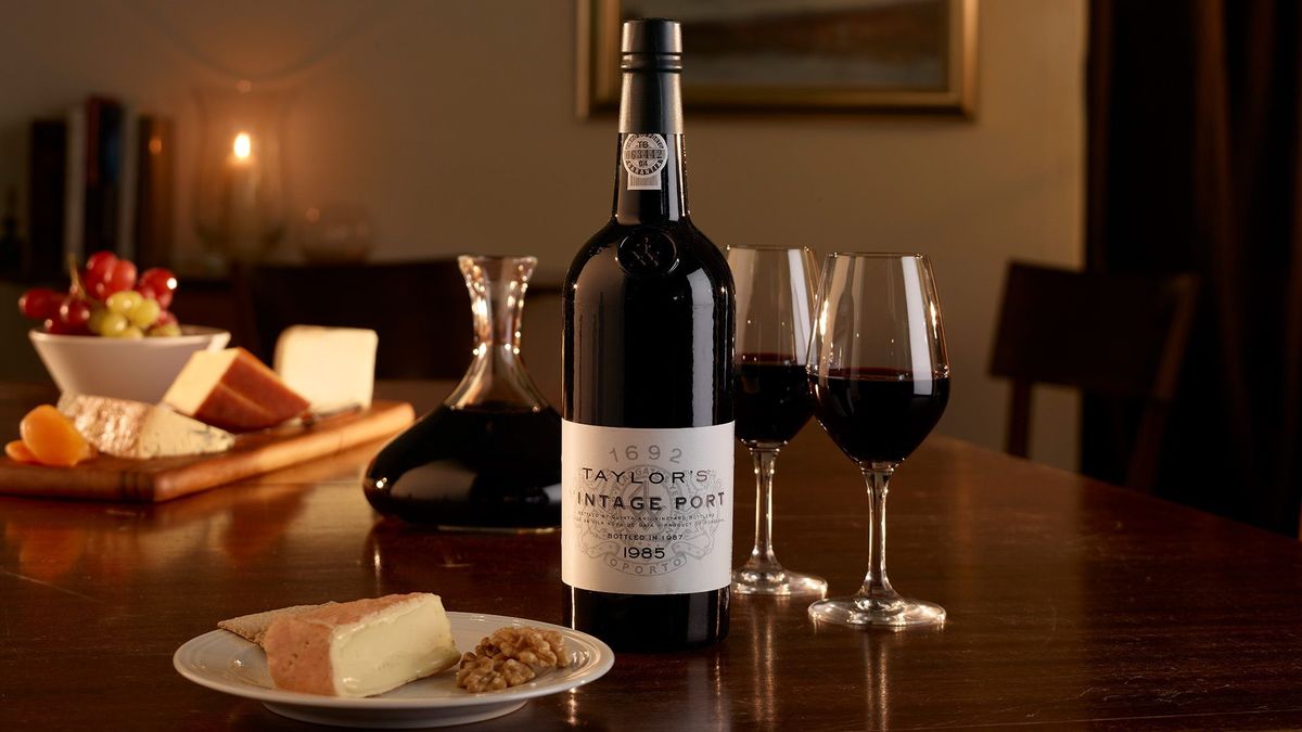 Port wine tráng miệng