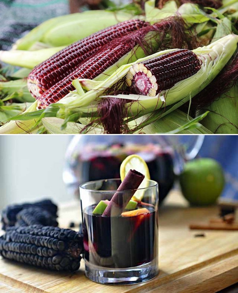 Cách ngâm rượu ngô tím nướng