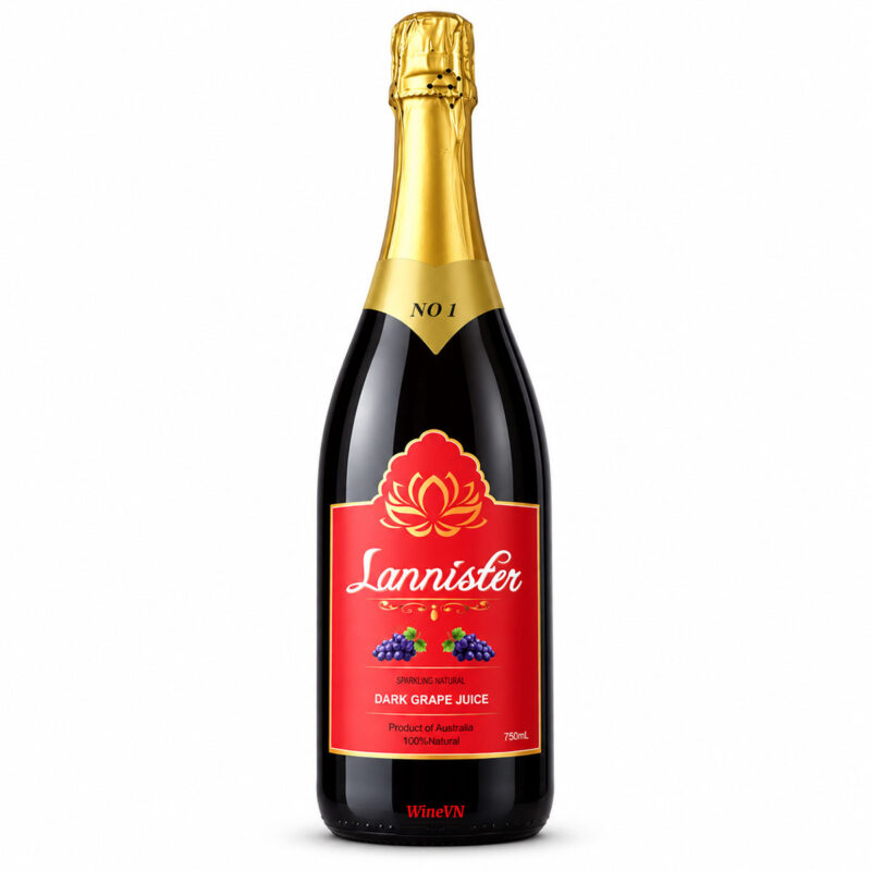 Rượu vang sủi Lannister Dark Grape Juice