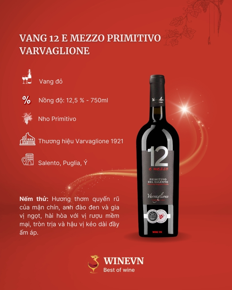 12 e mezzo primitivo del salento