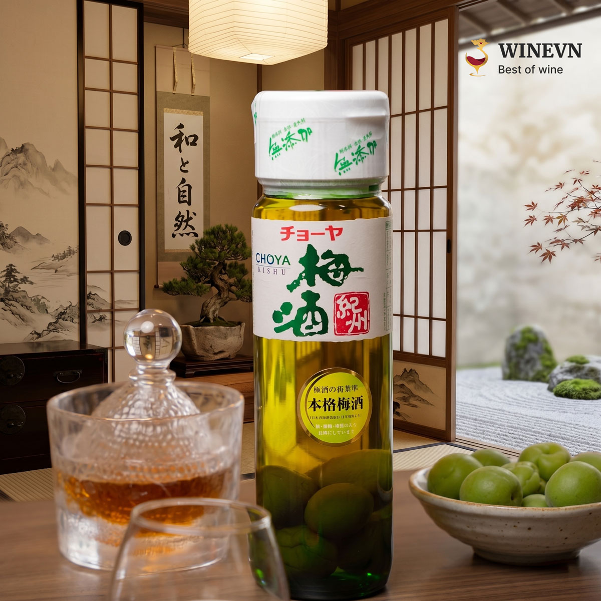 Rượu mơ Choya Kishu