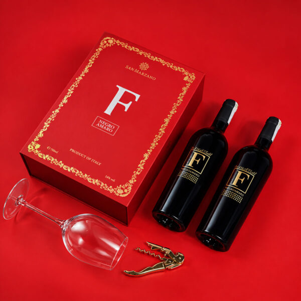 Hộp quà tặng rượu vang F Gold