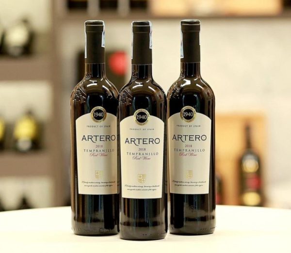 Giá Rượu Vang Artero Tempranillo