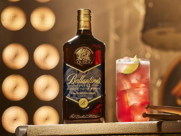 cách pha rượu Ballantines