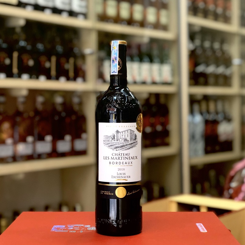 rượu vang chateau les martineaux bordeaux