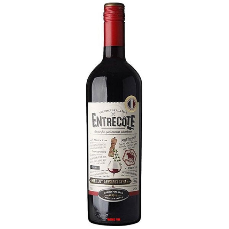 Rượu vang đỏ ngọt Entrecote