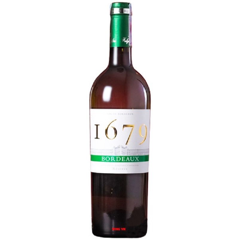 rượu vang Pháp 1679 Bordeaux Blanc