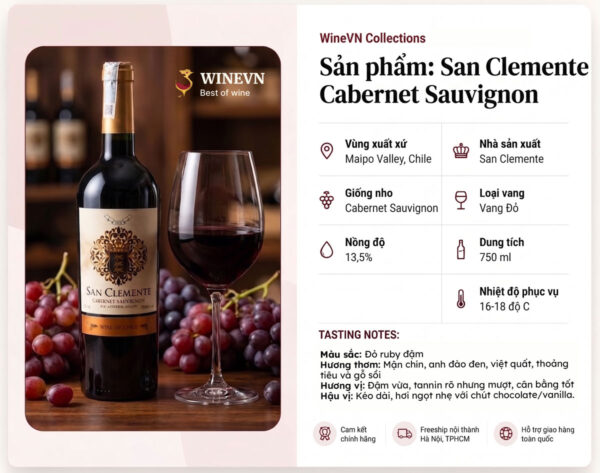 San Clemente Cabernet Sauvignon