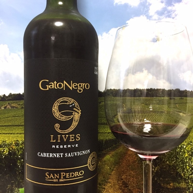 Vang Gato Negro 9 Lives Reserve Cabernet Sauvignon