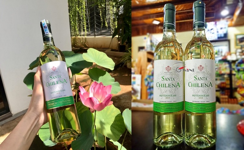 Hương vị Vang Santa Chilena trắng