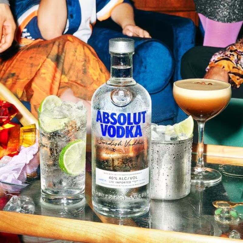 Absolut thuộc các loại rượu tây nổi tiếng