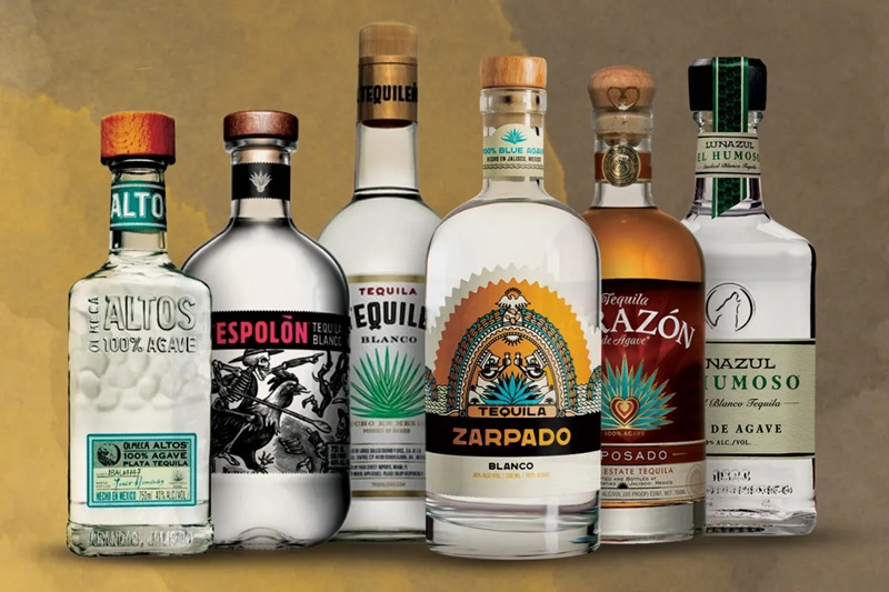 Tequila thuộc các loại rượu tây nổi tiếng