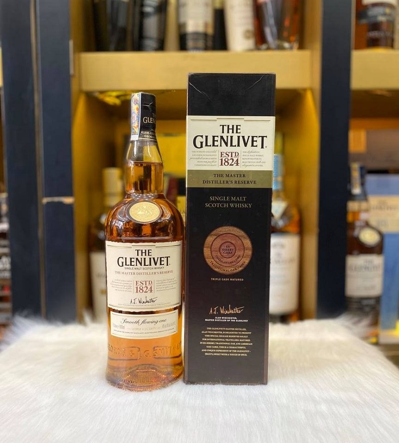 giá rượu glenlivet 1824 master distiller's reserve