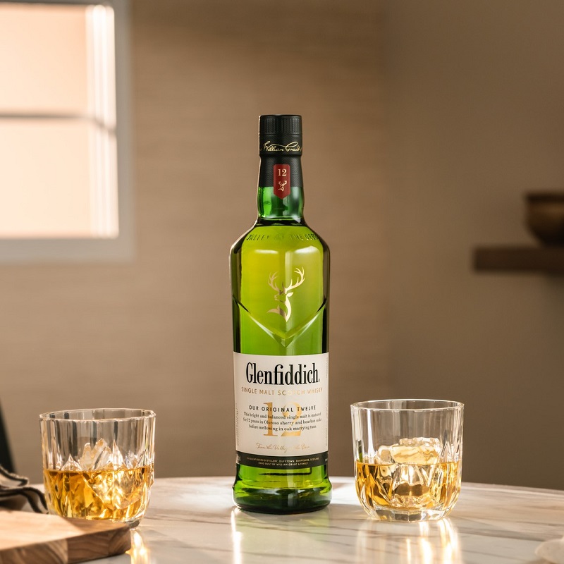 giá rượu glenfiddich 12