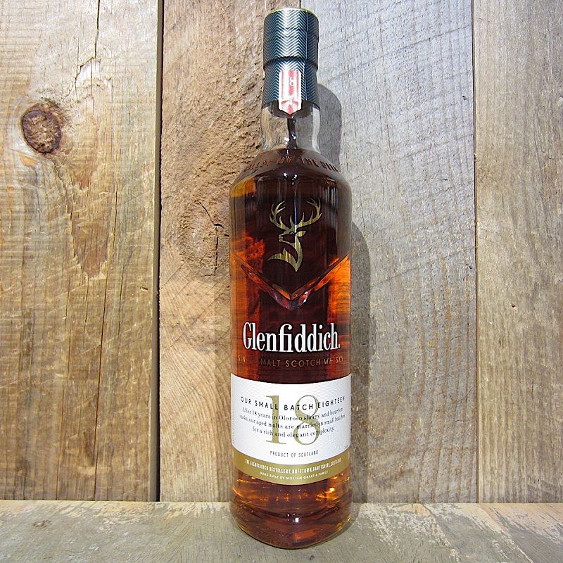 giá rượu glenfiddich 18