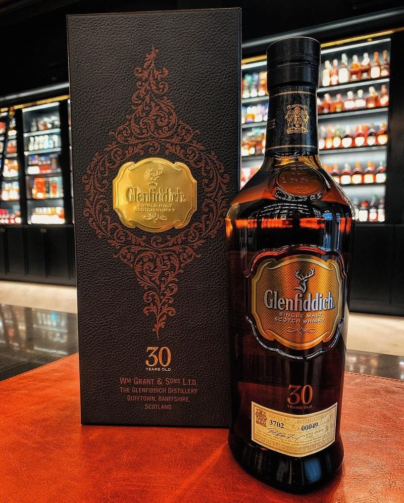 giá rượu glenfiddich 30