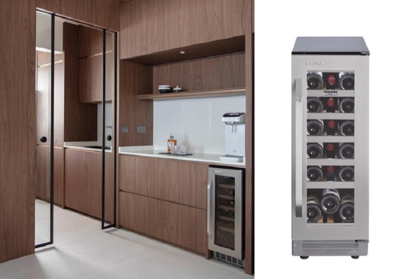 Kích thước tủ rượu vang nhà chung cư