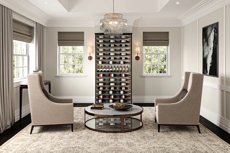 Kích thước tủ rượu vang phòng khách