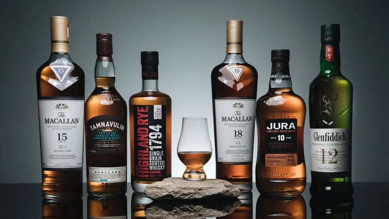 tên các loại rượu macallan